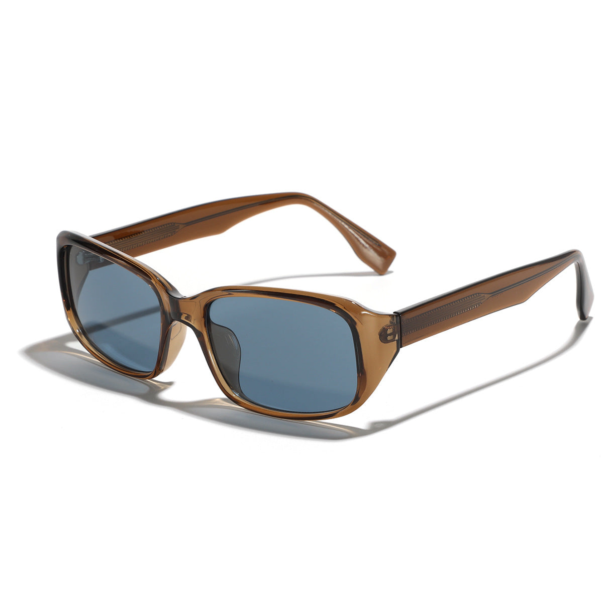 Damen modische rechteckige Sonnenbrille Brehn