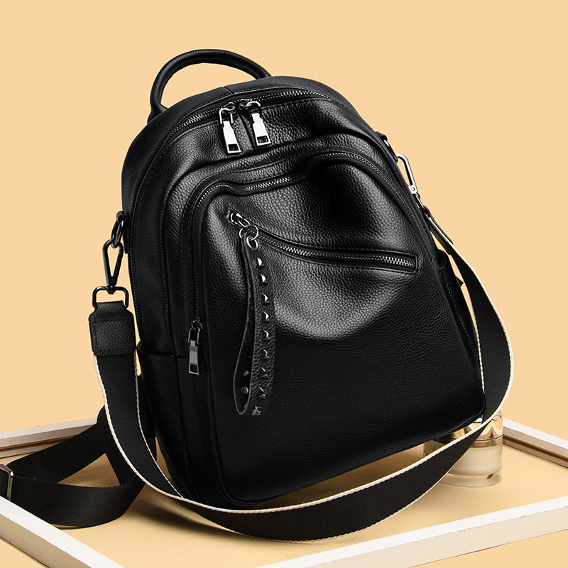 Stilvolle und vielseitige Leder-Rucksack Brehn