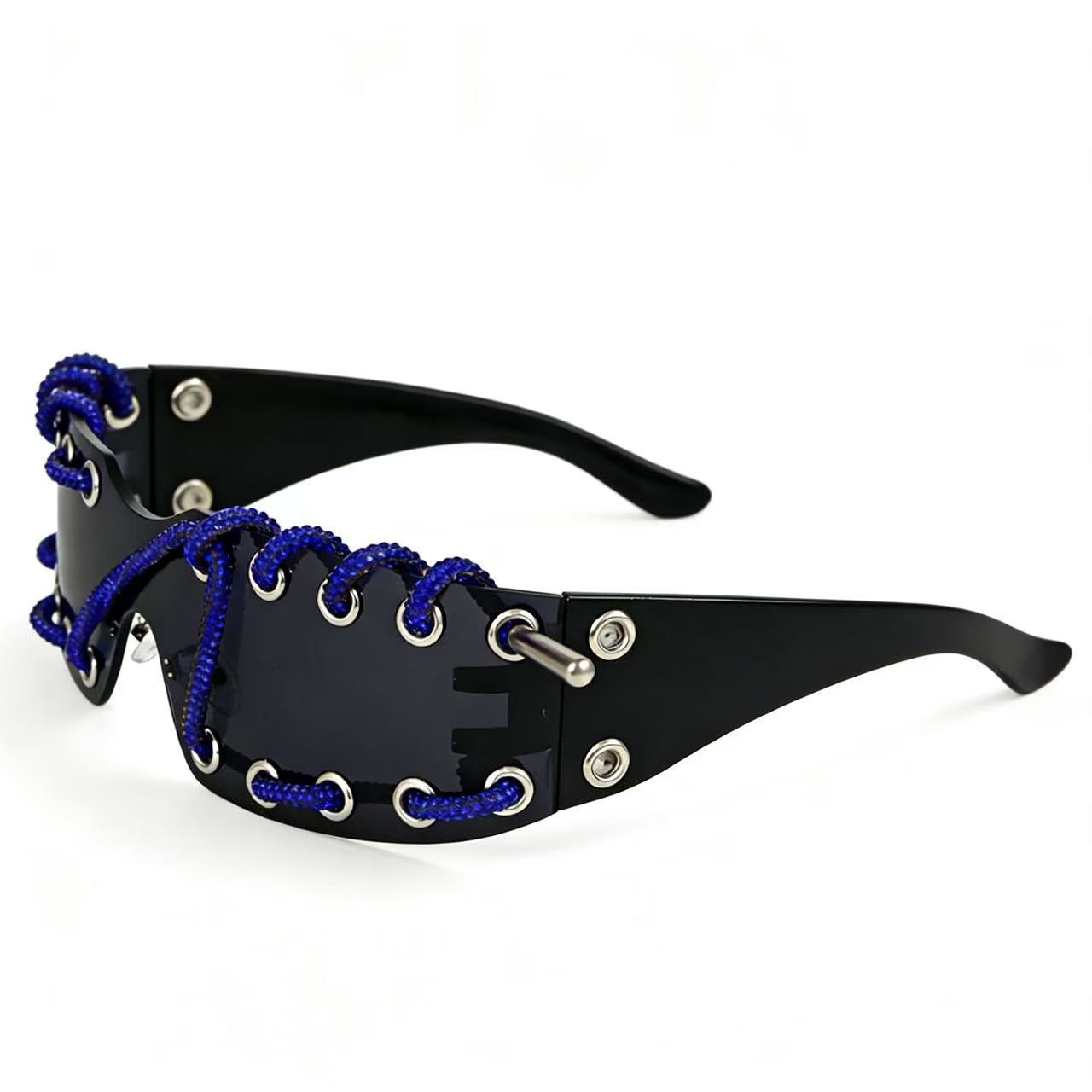 Damen Sonnenbrille mit einzigartigem Schnürdesign Brehn