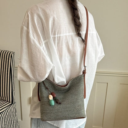 Gewebte Lässige Schultertasche