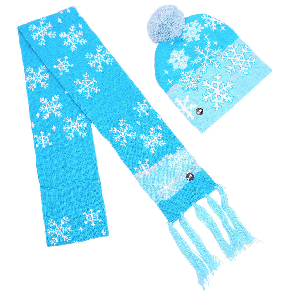 Wintermütze und Schal Set