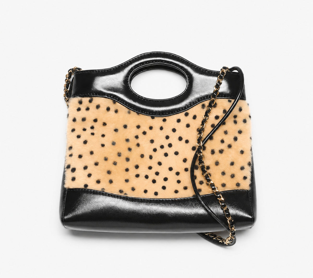 Tierdruck-Handtasche