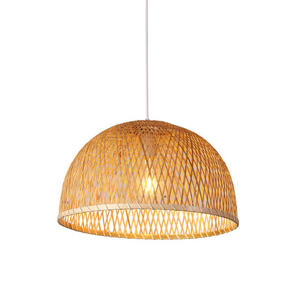 Woven Bamboo Deckenlampe