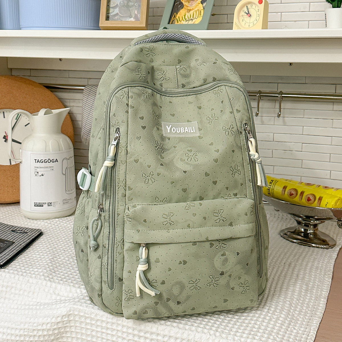 Stilvolle floral-geprägte Rucksack Brehn