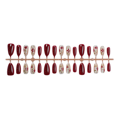 Blumen-Design Press-On Nagel Set