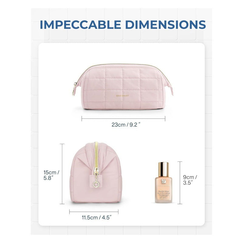 Quilted Kosmetik-Organizer Tasche Brehn