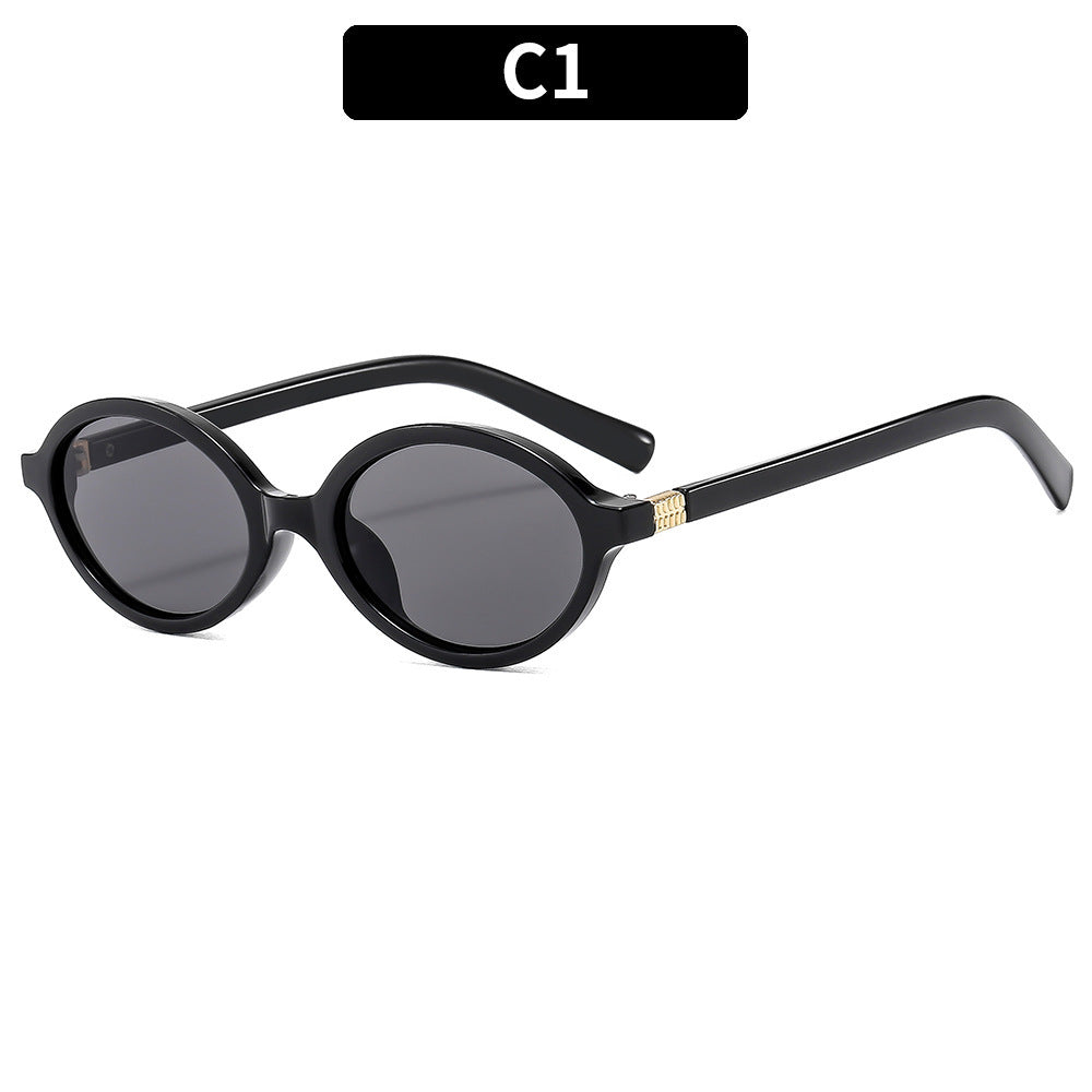 Elegante vintage-inspirierte runde Sonnenbrille Brehn