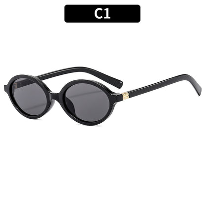 Elegante vintage-inspirierte runde Sonnenbrille Brehn