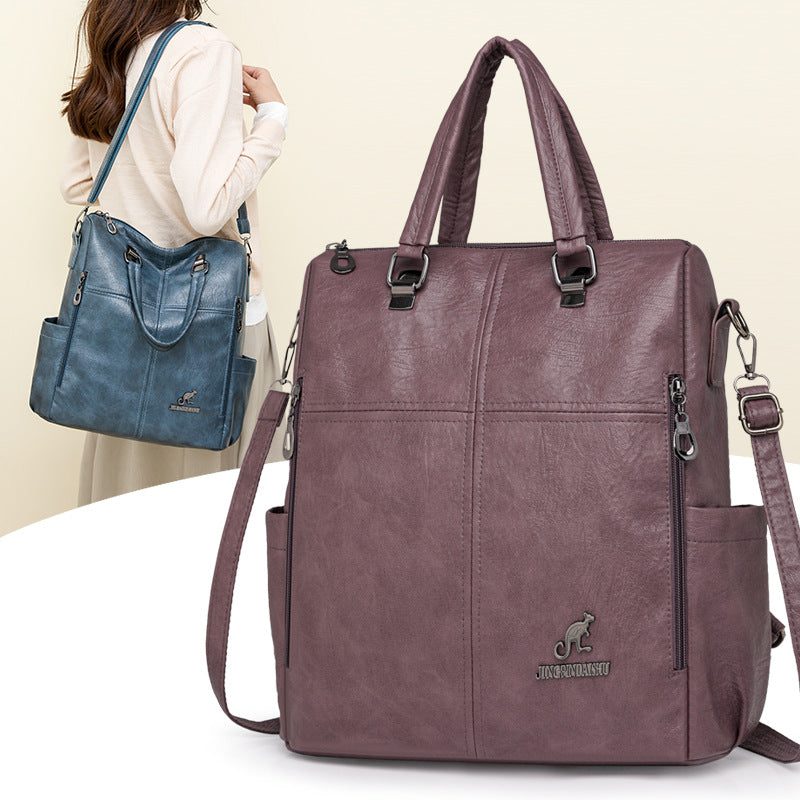 Multi-Funktionale Kunstleder-Handtasche Brehn