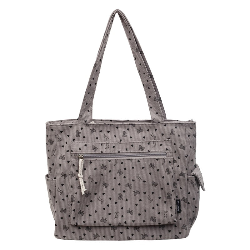 Stylische Doppeltaschen-Tragetasche