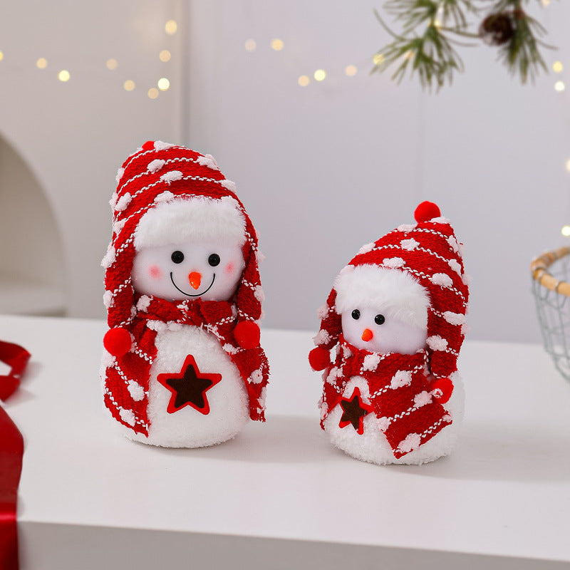Dekorative Schneemann Figur Brehn