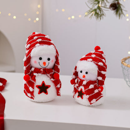 Dekorative Schneemann Figur Brehn