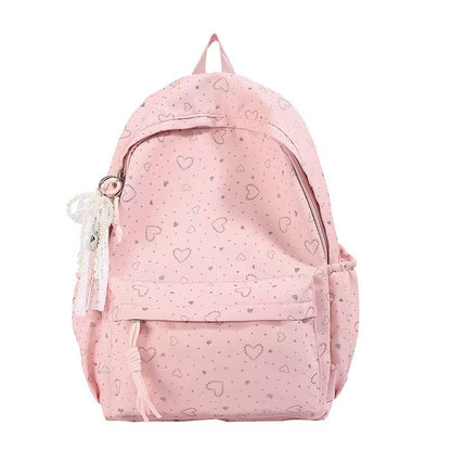 Herz-verziertes lässiges Rucksack Brehn