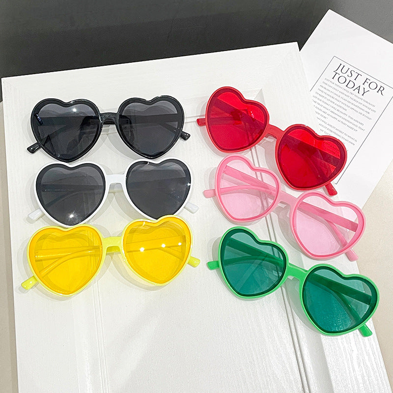 Damen verspielte Herzform Sonnenbrille Brehn