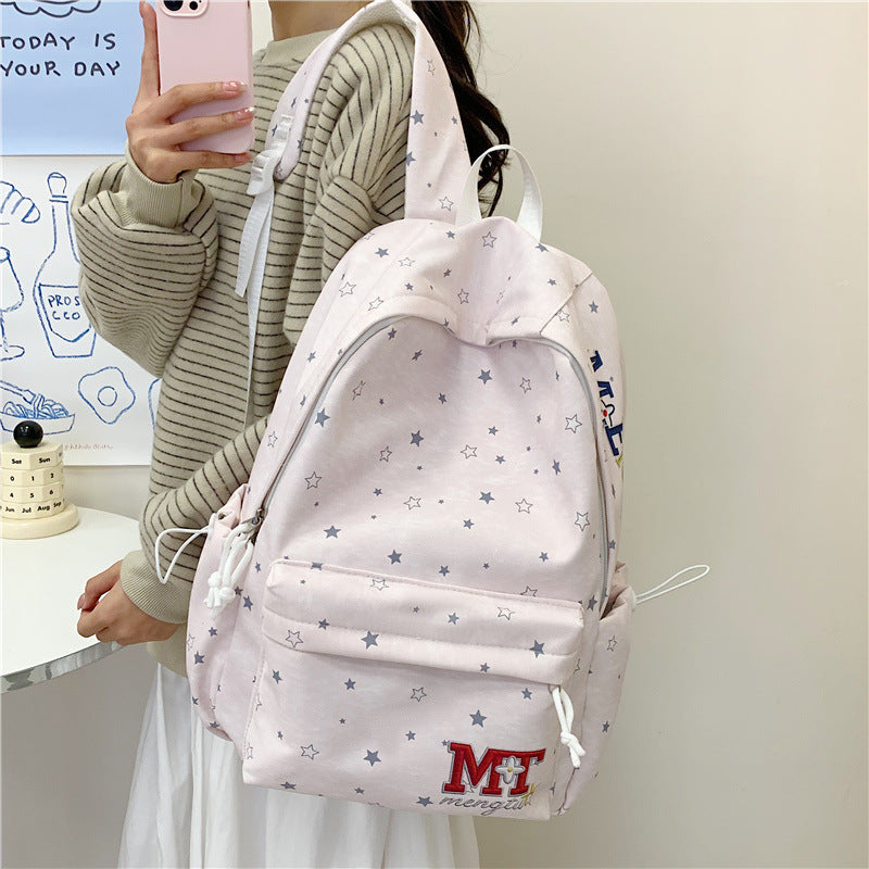 Stylischer mit Sternen verzierten Cordura-Rucksack Brehn