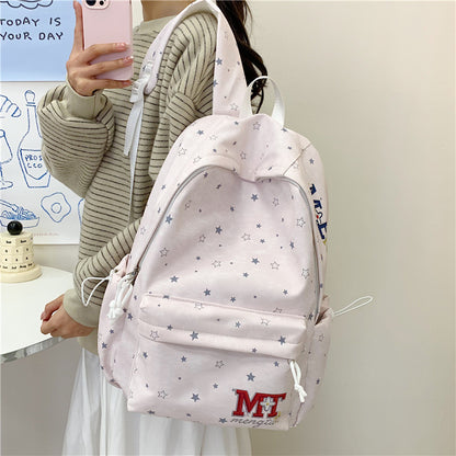 Stylischer mit Sternen verzierten Cordura-Rucksack Brehn