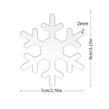 Frosted Snowflake Ornament Brehn