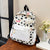 Niedlicher Cartoon-Hund-Print-Rucksack