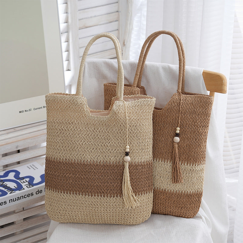 Stilvolle Handtasche Aus Geflochtenem Material Brehn