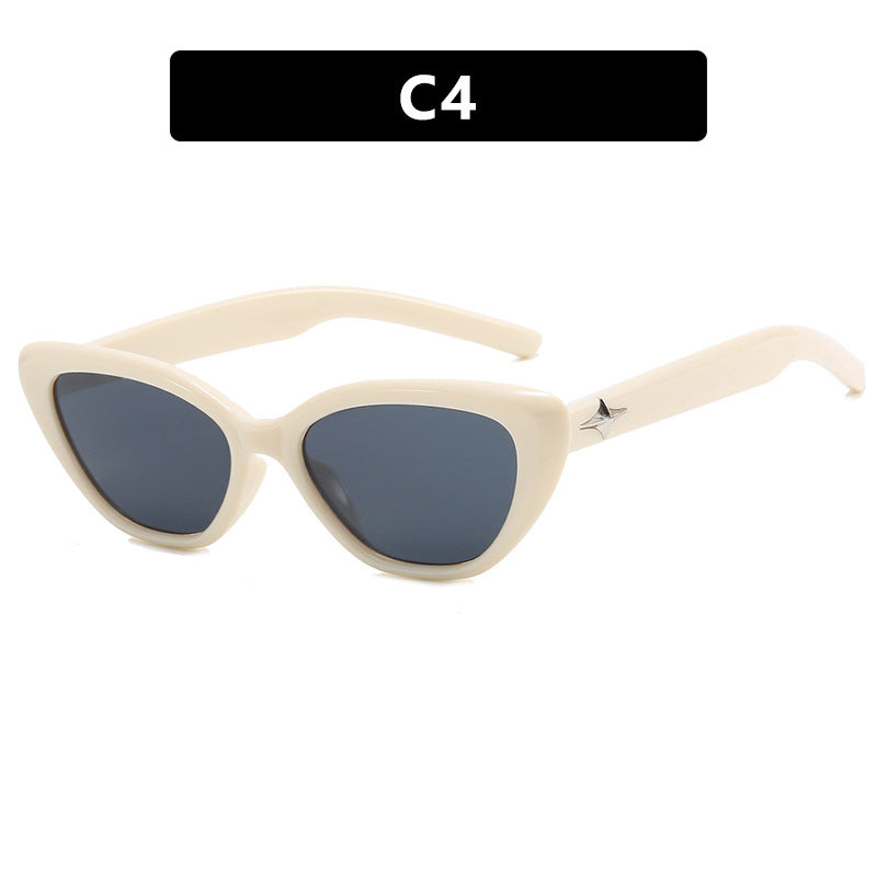 Damen Cat-Eye Sonnenbrille im modernen Design mit stylishem Rahmen Brehn