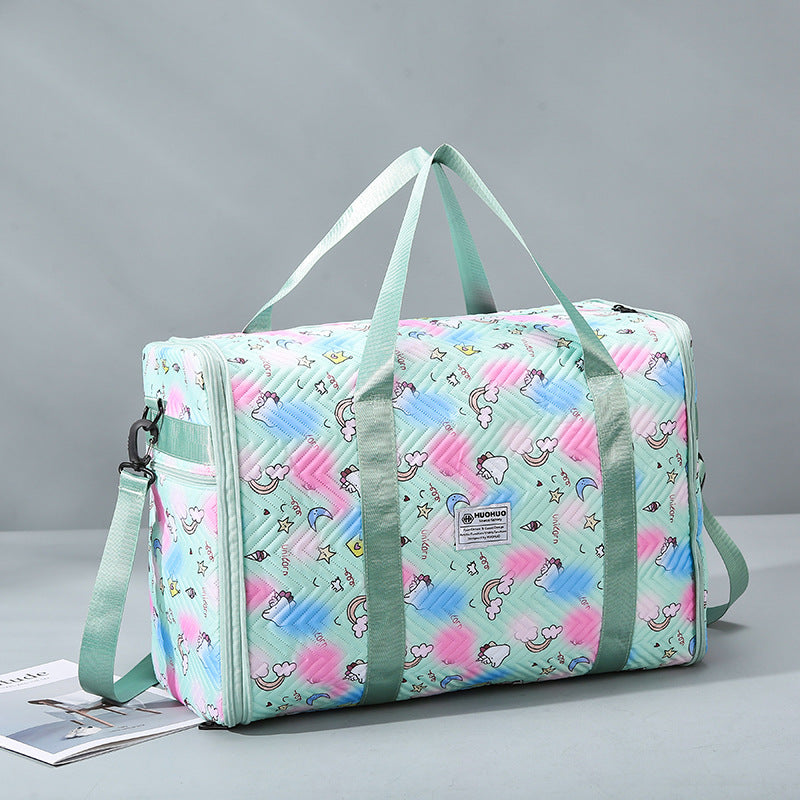 Spaß gemusterte Sport-Duffel-Tasche