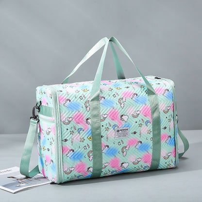 Spaß gemusterte Sport-Duffel-Tasche