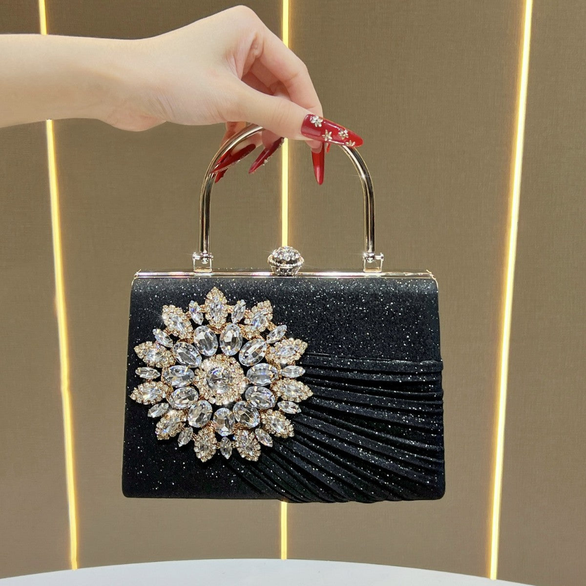 Dekorativer Abend-Handtasche