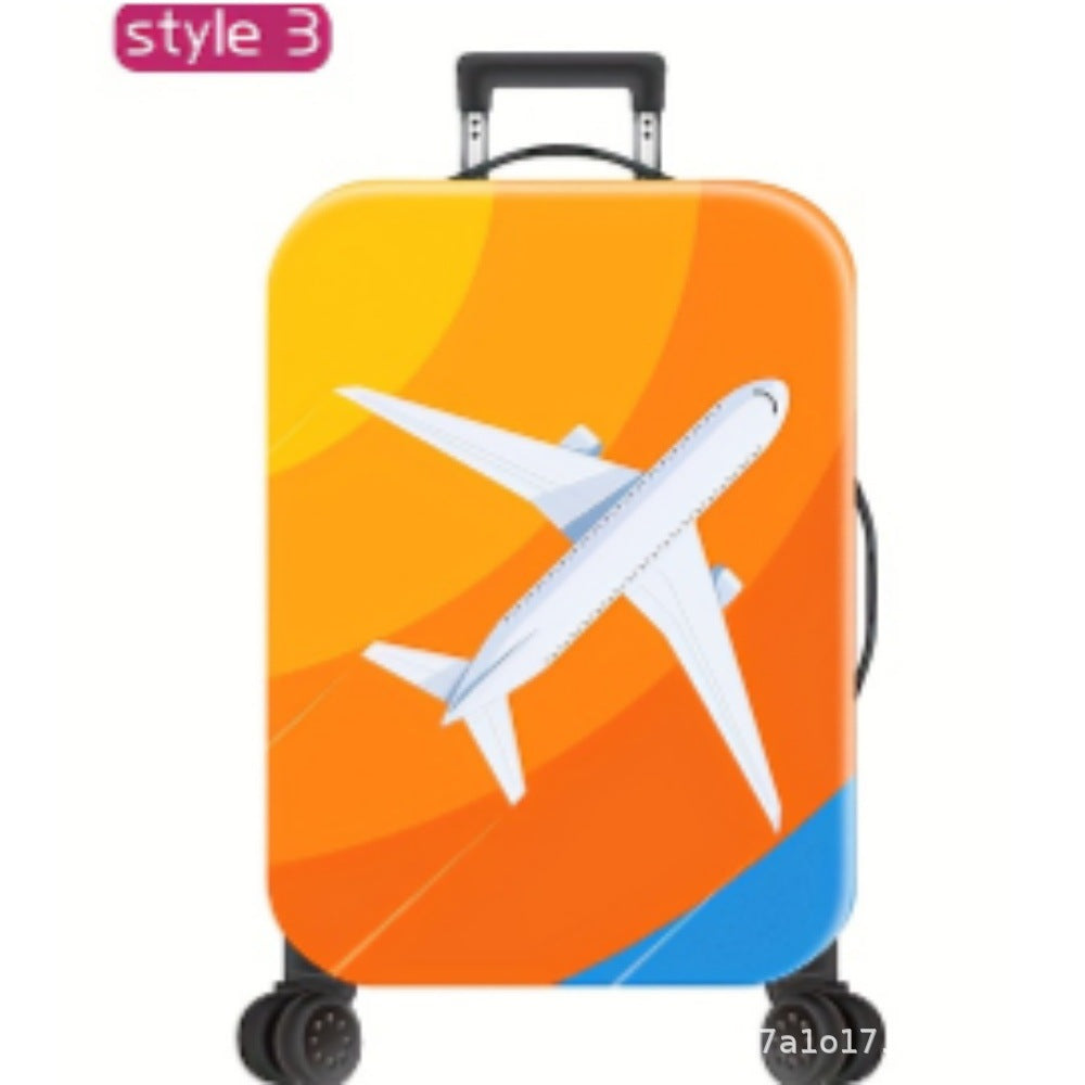 Unisex Hartschalenreisekoffer mit motivierendem Flugzeugdesign Brehn