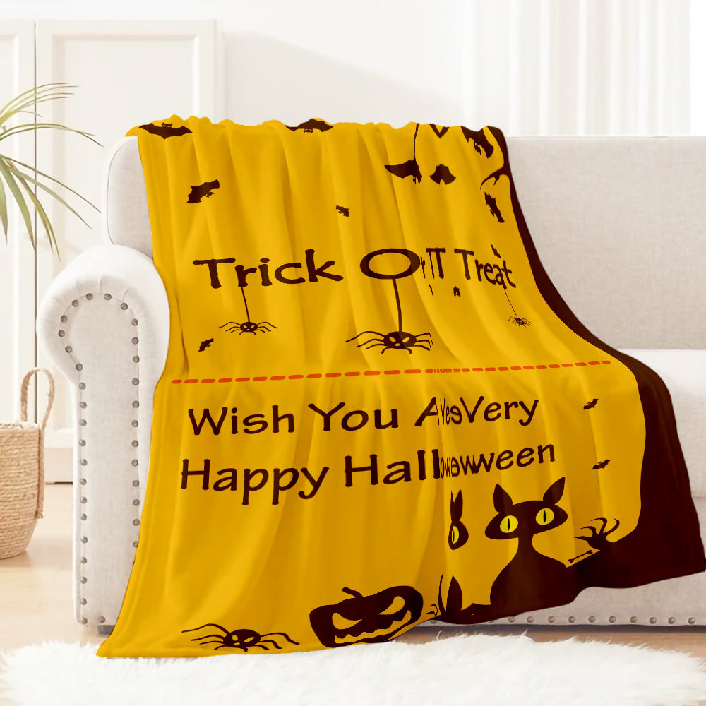Halloween Themen Fleece Decke Brehn