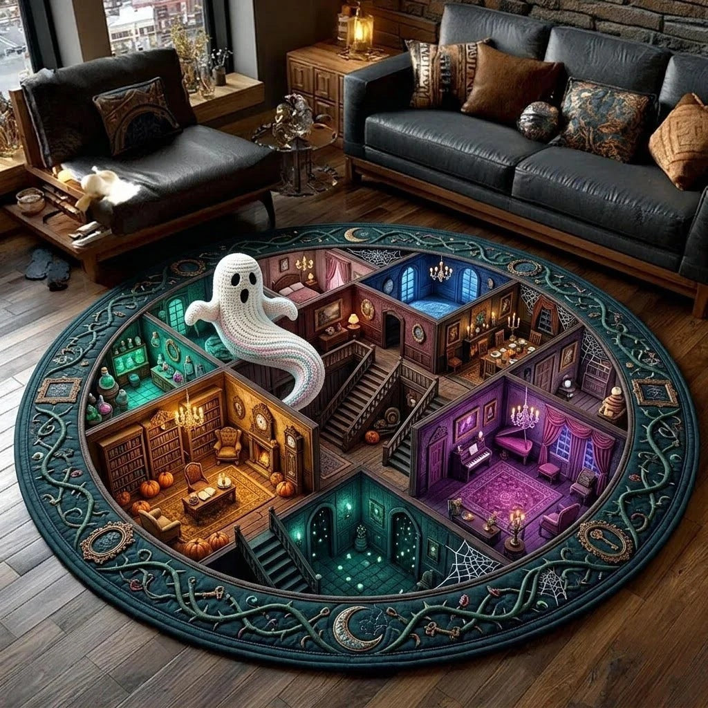 Halloween-Themen Runde Teppich