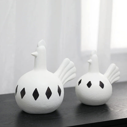 Künstlerische dekorative Vogelfigur