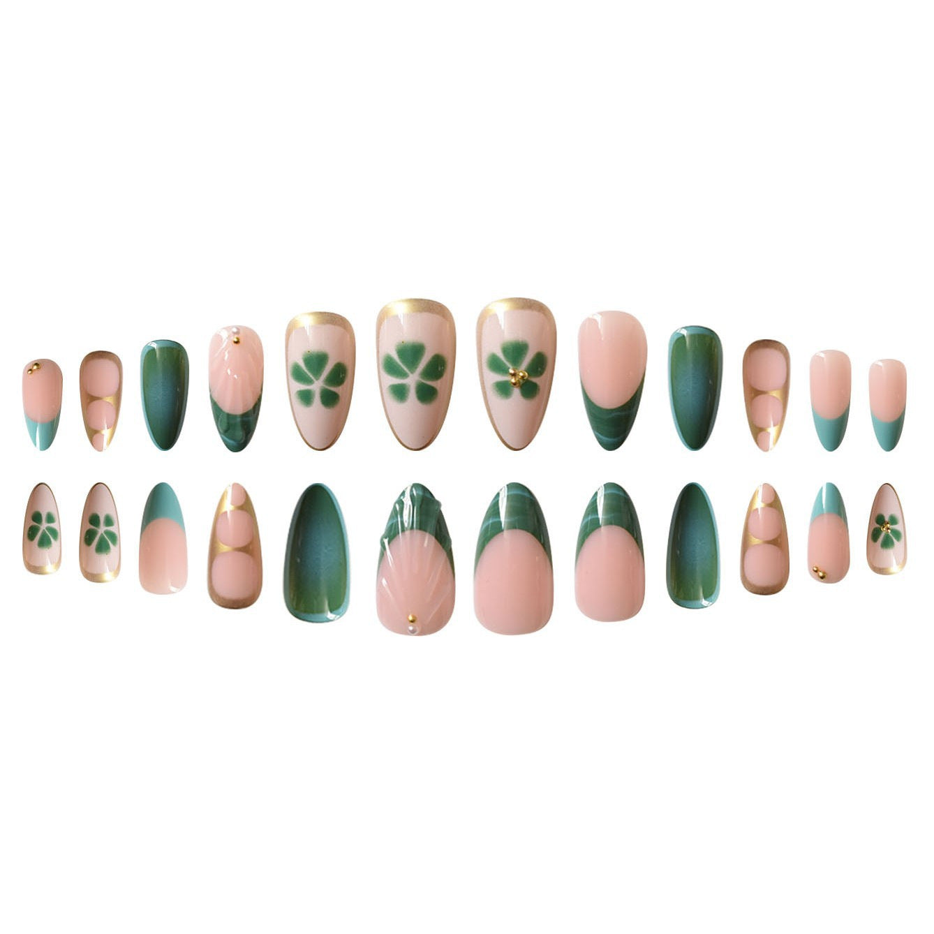 Chic Dekorative Druck-Ne Nail Art Brehn