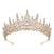 Damen Strass Tiara mit funkelnden Edelsteinen Brehn