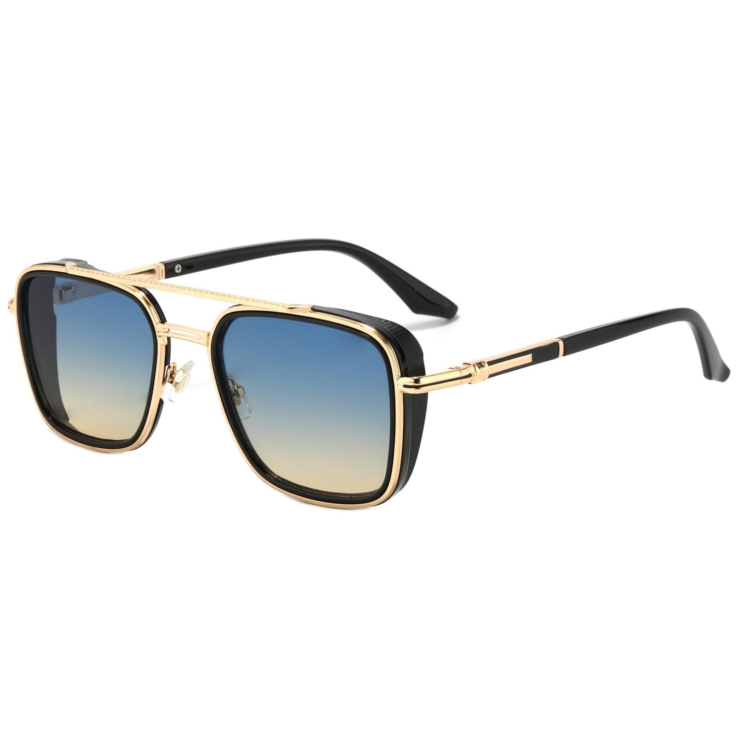 Damen Modische oversized Sonnenbrille mit luxuriösen Akzenten Brehn