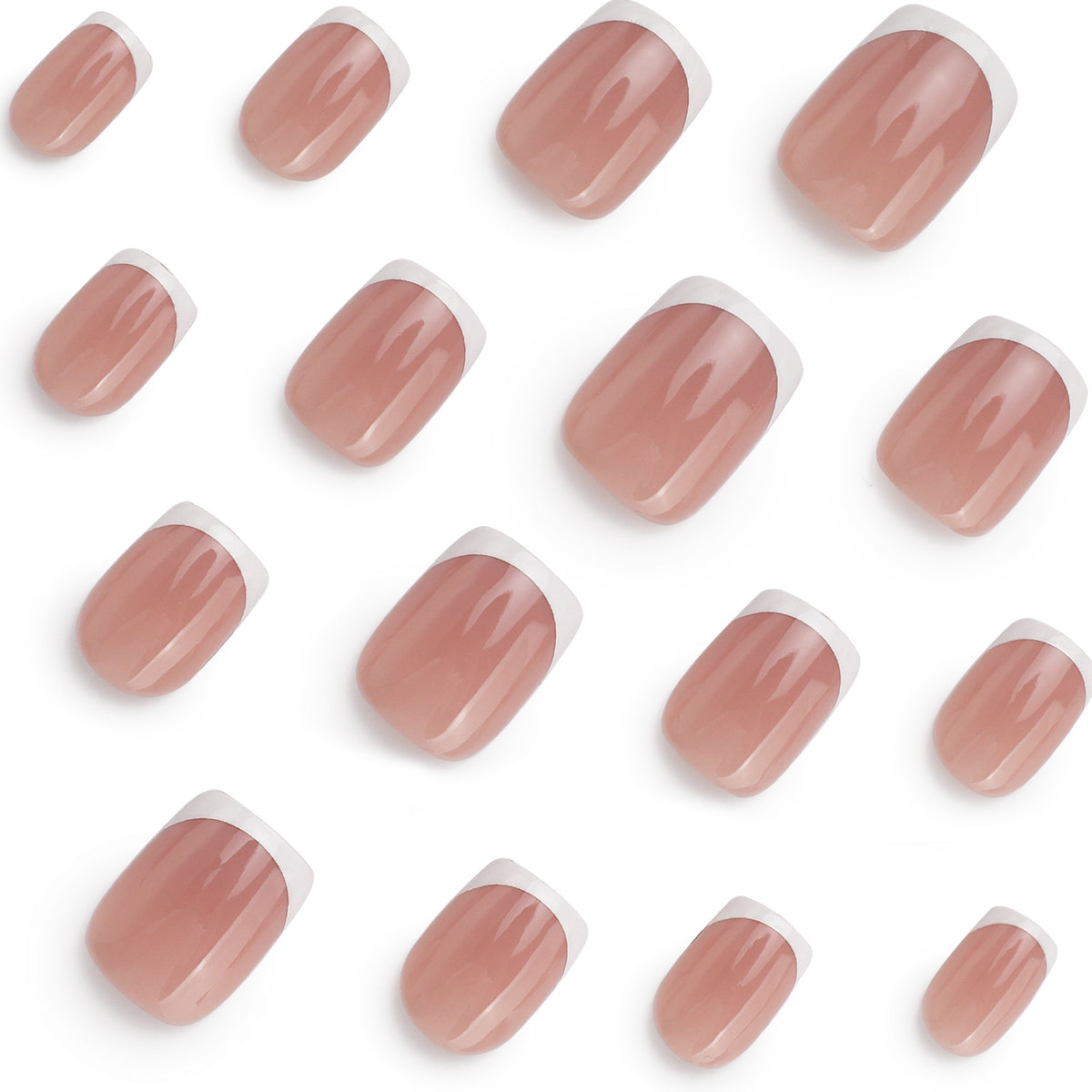 Kunstvolle French-Maniküre Nagelkunst Brehn