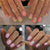 Vibrante Neon French Tip Press-On Nägel Brehn