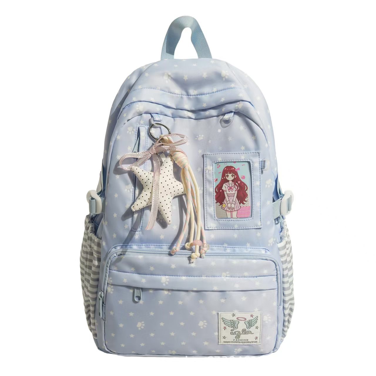 Süßer illustrierter Charakter-Rucksack Brehn