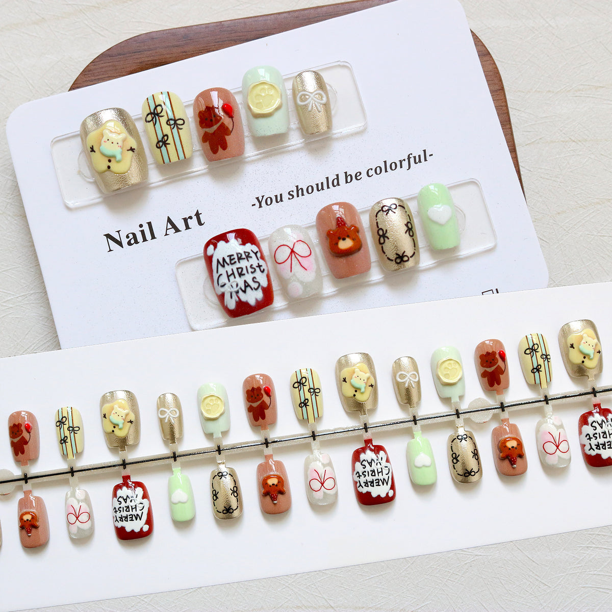 Festliches Themen-Nagelkunst-Set