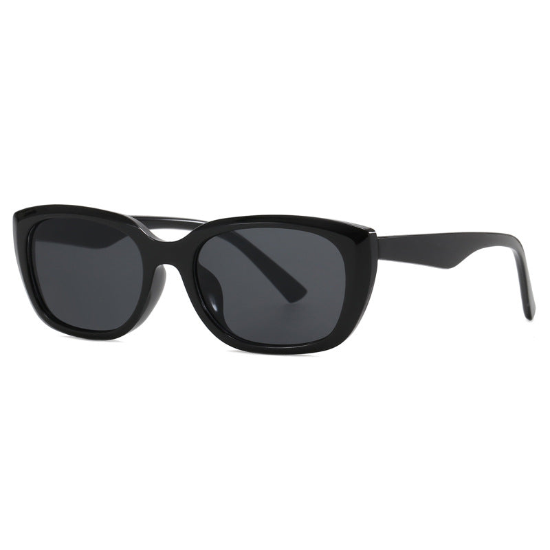 Damen trendige Cat-Eye Sonnenbrille im minimalistischen Design Brehn