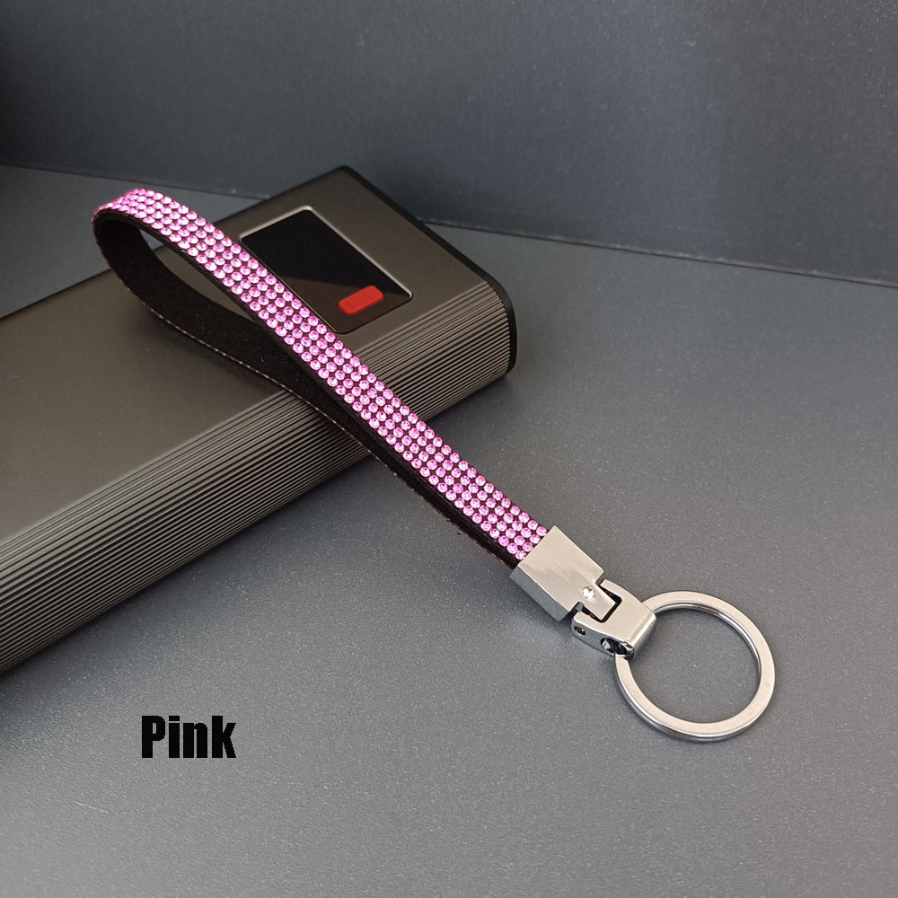 Eleganter Strass-Schlüsselanhänger Strap Brehn