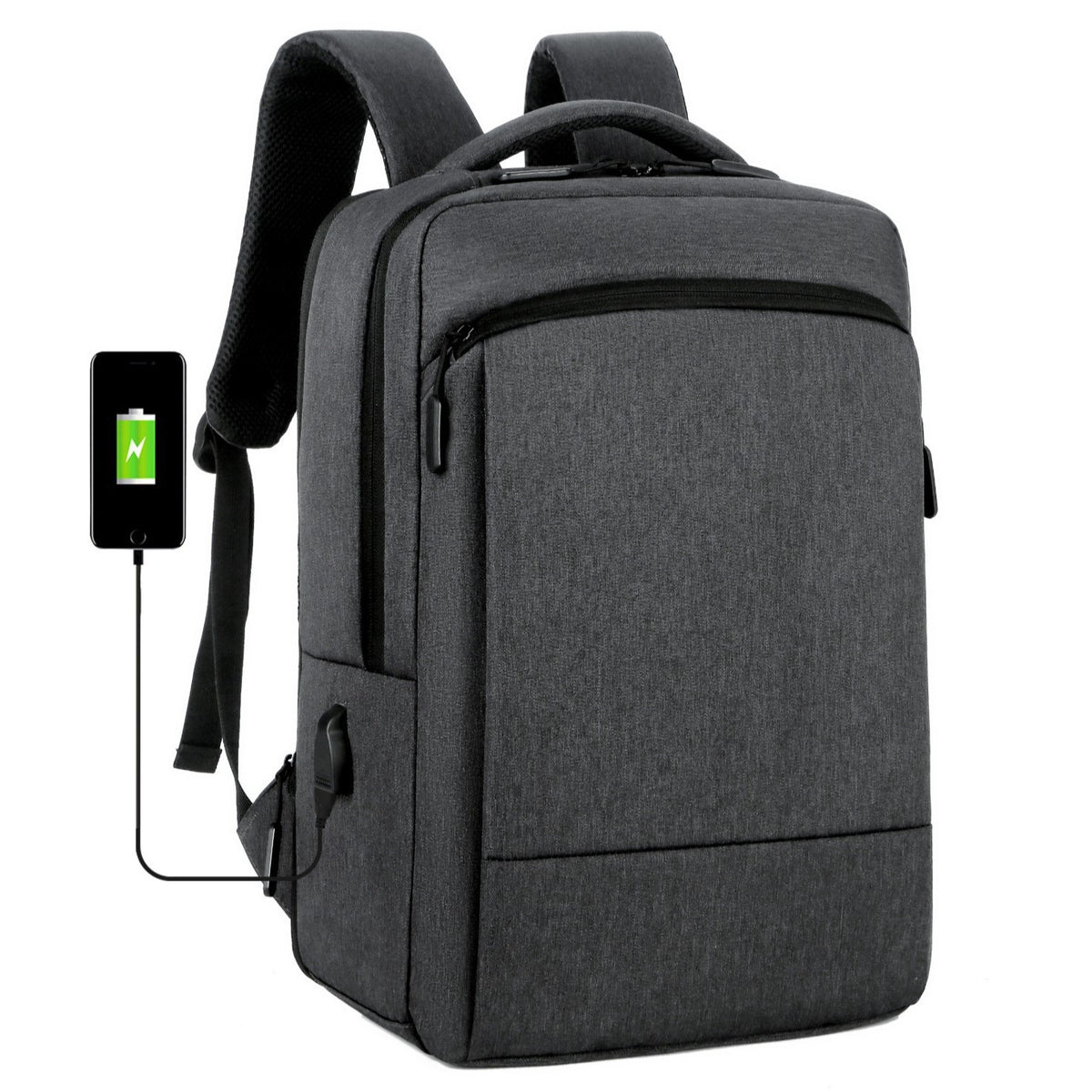 Vielseitiger USB-Lade-Rucksack Brehn