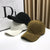 Damen Texturierter Stoff Baseballcap Brehn