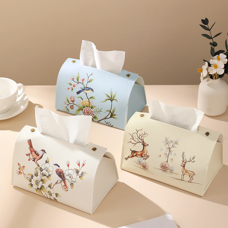 Künstlerische Florale Taschentuchbox Abdeckung Brehn