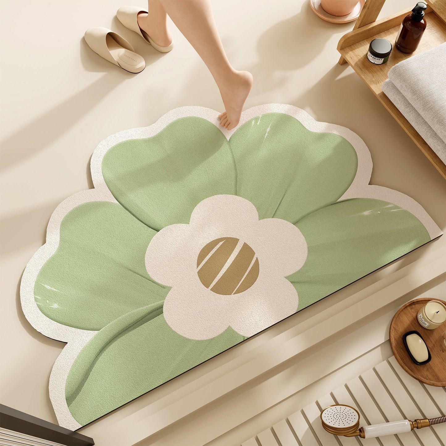 Blumendesign Badematte Brehn