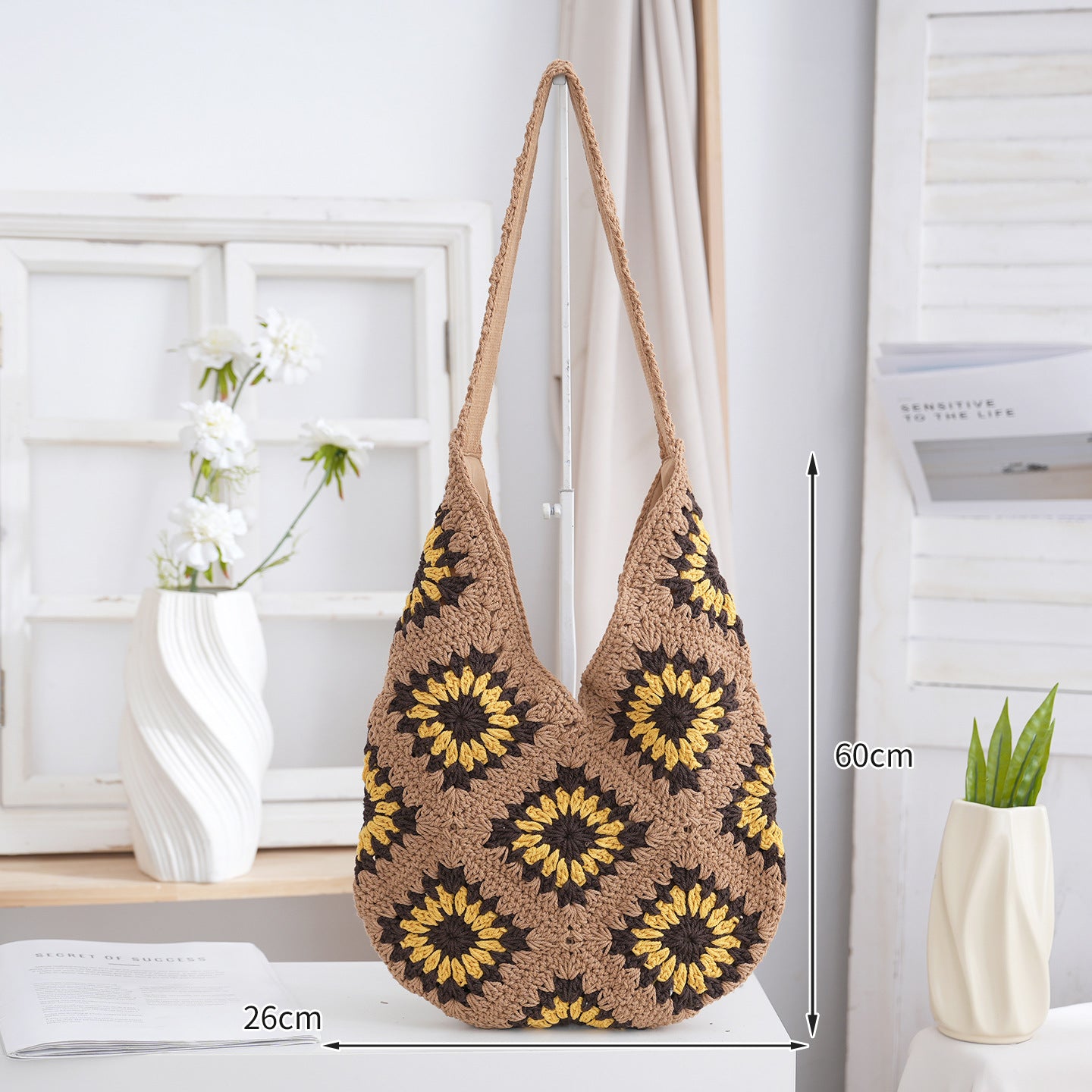 Handgefertigte Häkel Tasche Brehn