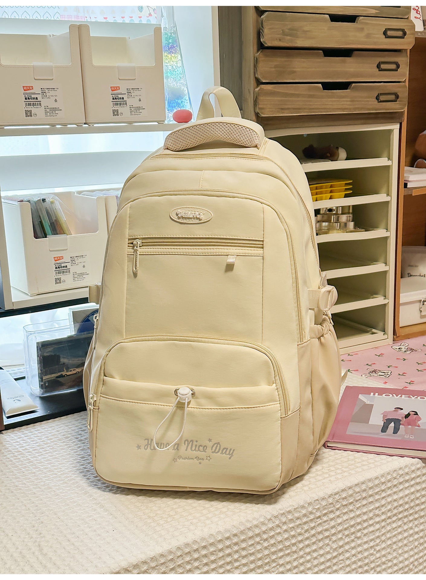 Multi-Taschen Laptop-Schul-Rucksack