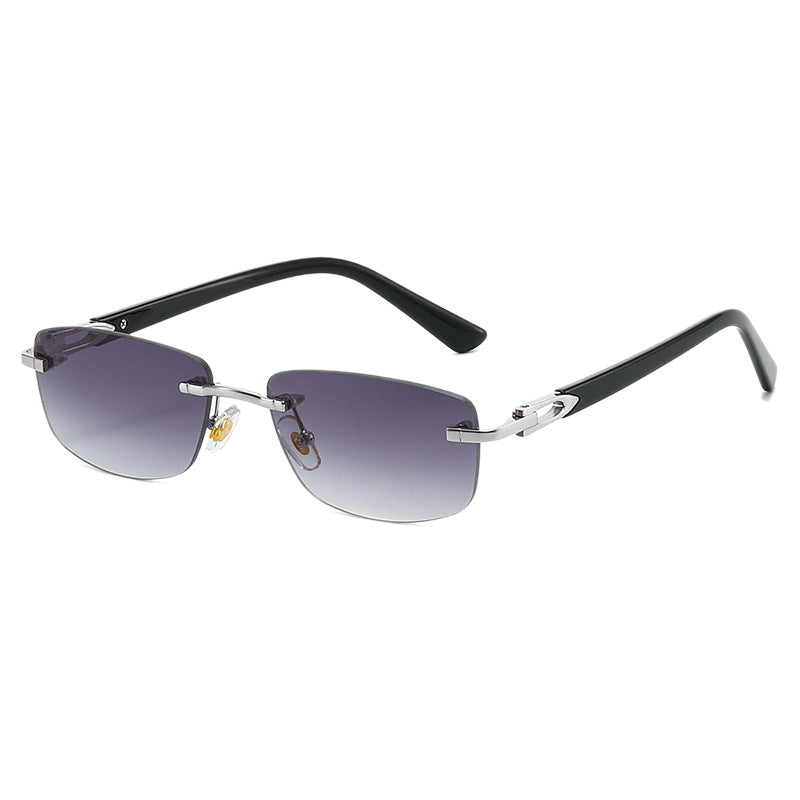 Damen elegante und modische Brille mit filigranem Metallrahmen Brehn