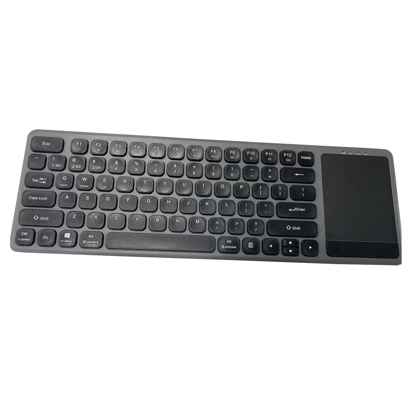 Ultraflache Bluetooth-Tastatur mit Integriertem Touchpad Brehn