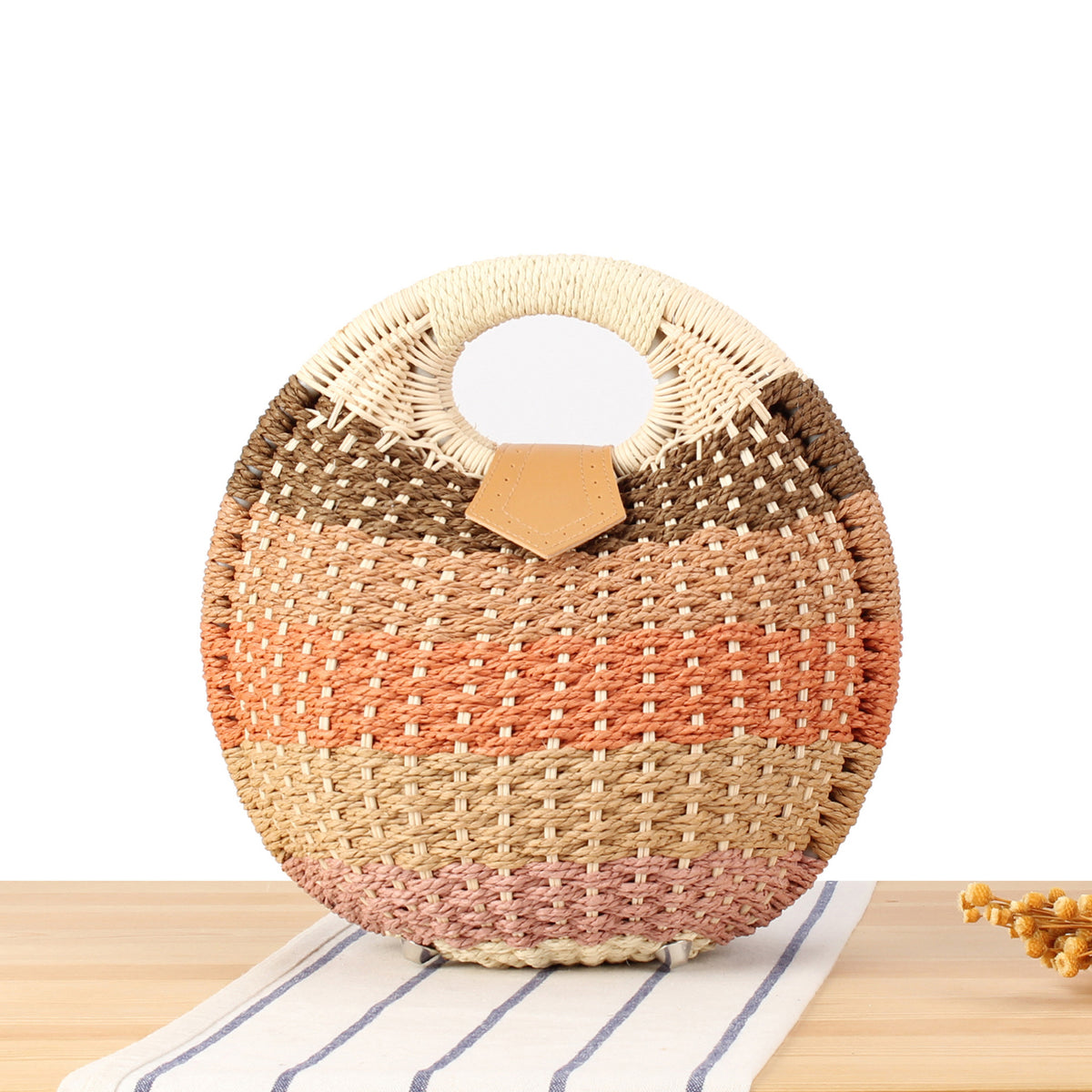 Handtasche Im Modernen Korbdesign Brehn