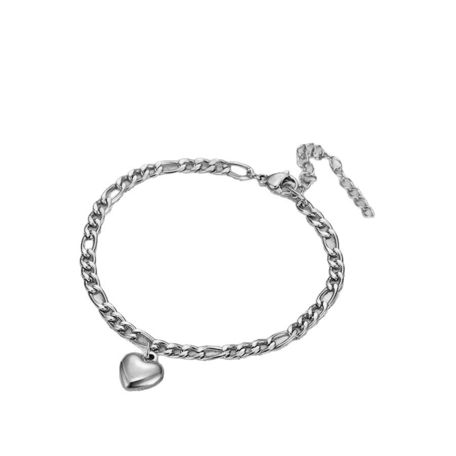 Herz Charm Link Armband Brehn